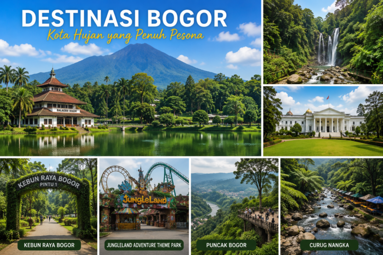 Destinasi Bogor: Menikmati Keindahan Alam dan Wisata Favorit di Kota Hujan