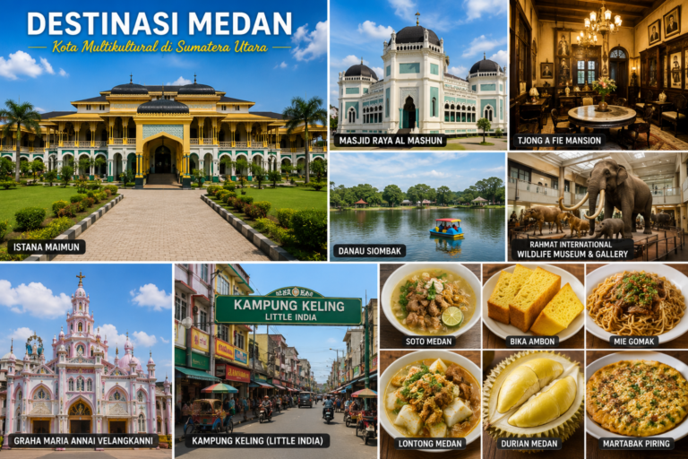 Destinasi Medan: Menjelajahi Keindahan Kota Multikultural di Sumatera Utara